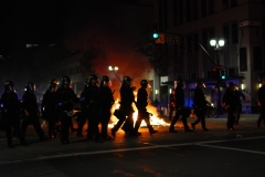 161109-Trump-protest-cops-fire-1-Large