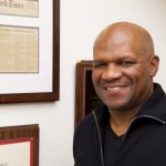 Capt. Ersie Joyner III in his office. Photo by Scott Morris.