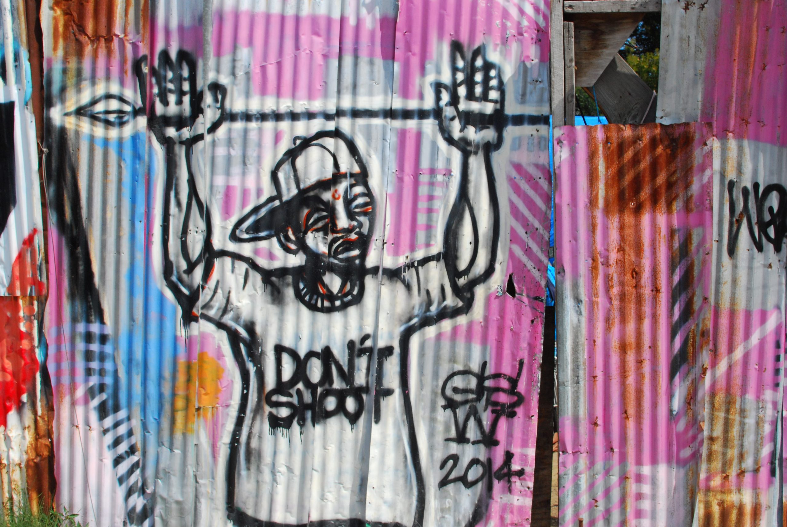 Graffiti in West Oakland in 2016. Photo by Scott Morris.