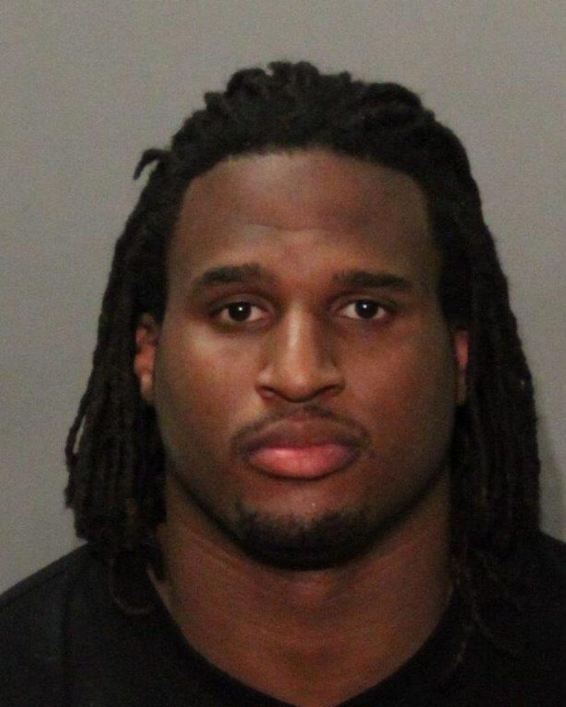 Ray McDonald was arrested for felony domestic violence in 2014. San Jose Police Department photo.
