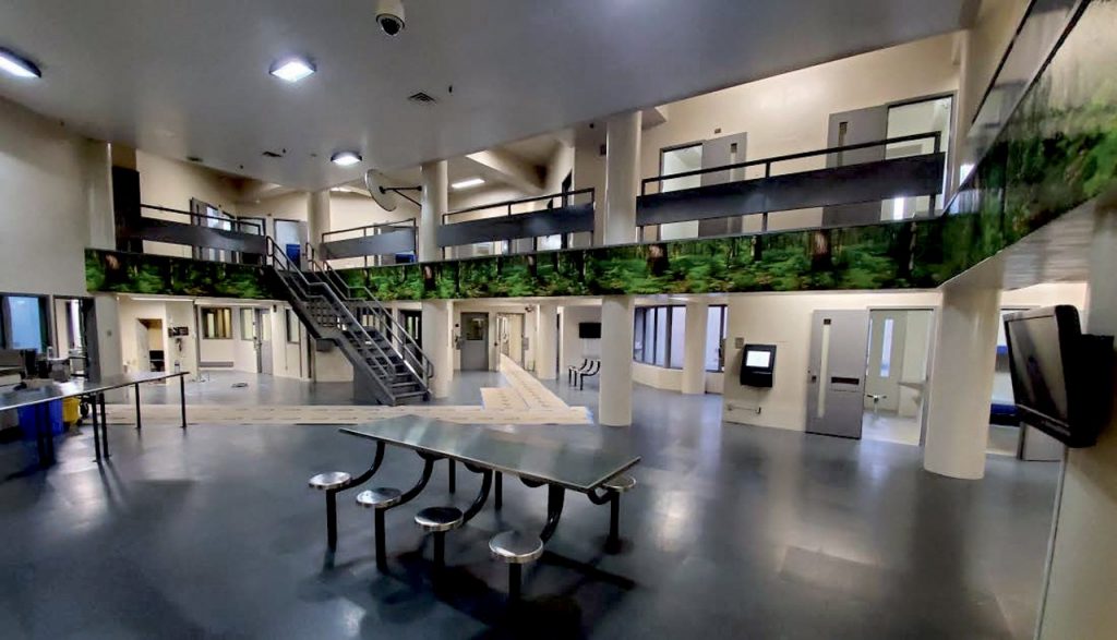 The county’s new behavioral health unit is designed with at-risk inmates in mind. Contra Costa County Sheriff's Office photo.